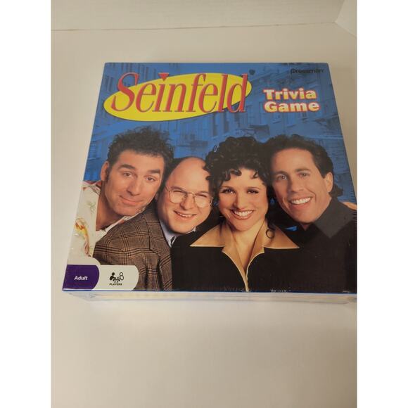 SEINFELD TRIVIA GAME -‎ BRAND NEW & FACTORY SEALED - Picture 1 of 3